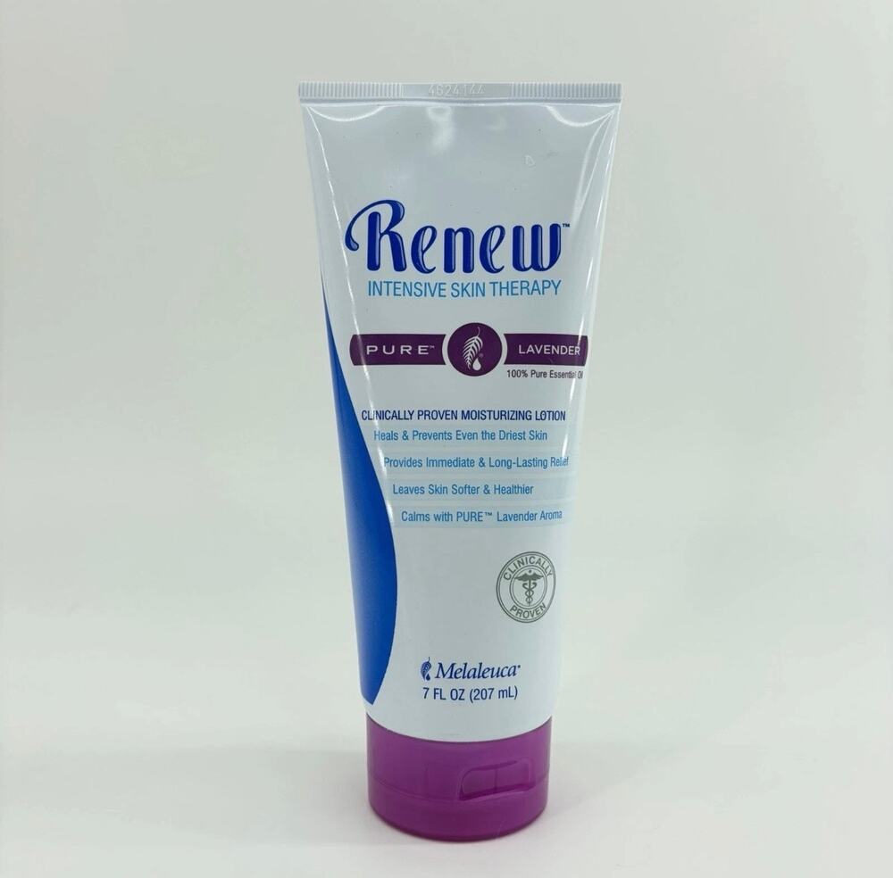 Renew Intensive Skin Therapy Pure Lavender Lotion 7 oz Dry Skin Relief